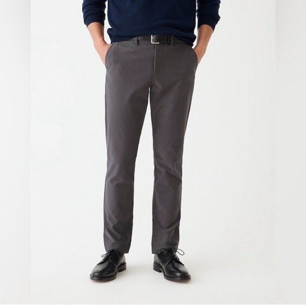 J.Crew  770 straight-fit Five-Pocket Mid weight Tech pant NWT Size 34/34